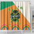 Ireland Irish Leprechaun with Shamrock Shower Curtain Ireland 17th March Saint Patrick's Day