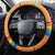 Ireland Irish Leprechaun with Shamrock Steering Wheel Cover Ireland 17th March Saint Patrick's Day