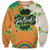 Ireland Irish Leprechaun with Shamrock Sweatshirt Ireland 17th March Saint Patrick's Day