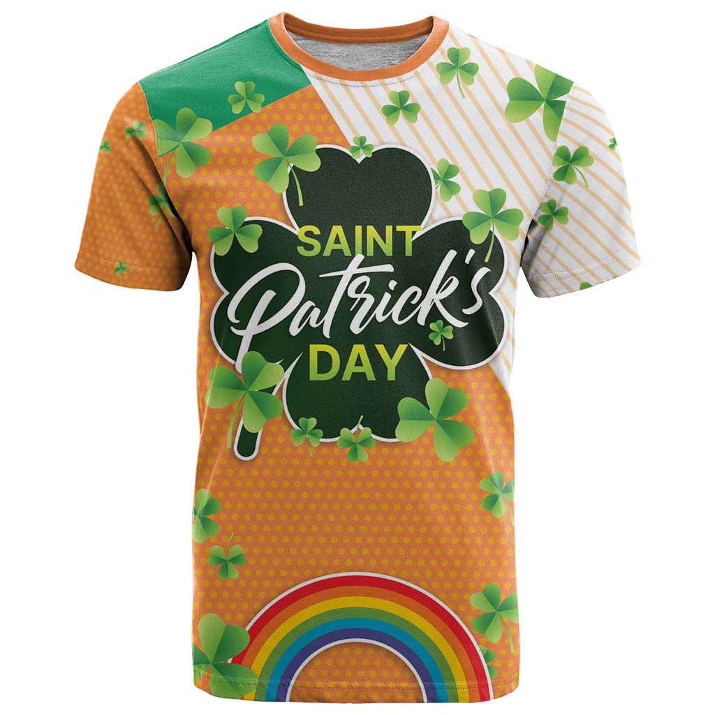 Ireland Irish Leprechaun with Shamrock T Shirt Ireland 17th March Saint Patrick's Day