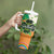 Ireland Irish Leprechaun with Shamrock Tumbler With Handle Ireland 17th March Saint Patrick's Day