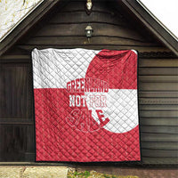 Greenland Not For Sale Quilt Polar Bear