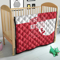 Greenland Not For Sale Quilt Polar Bear