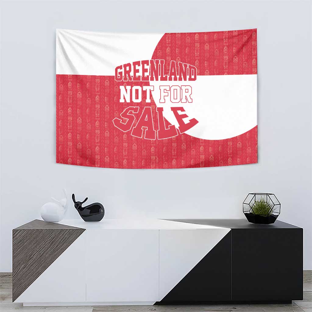 Greenland Not For Sale Tapestry Polar Bear