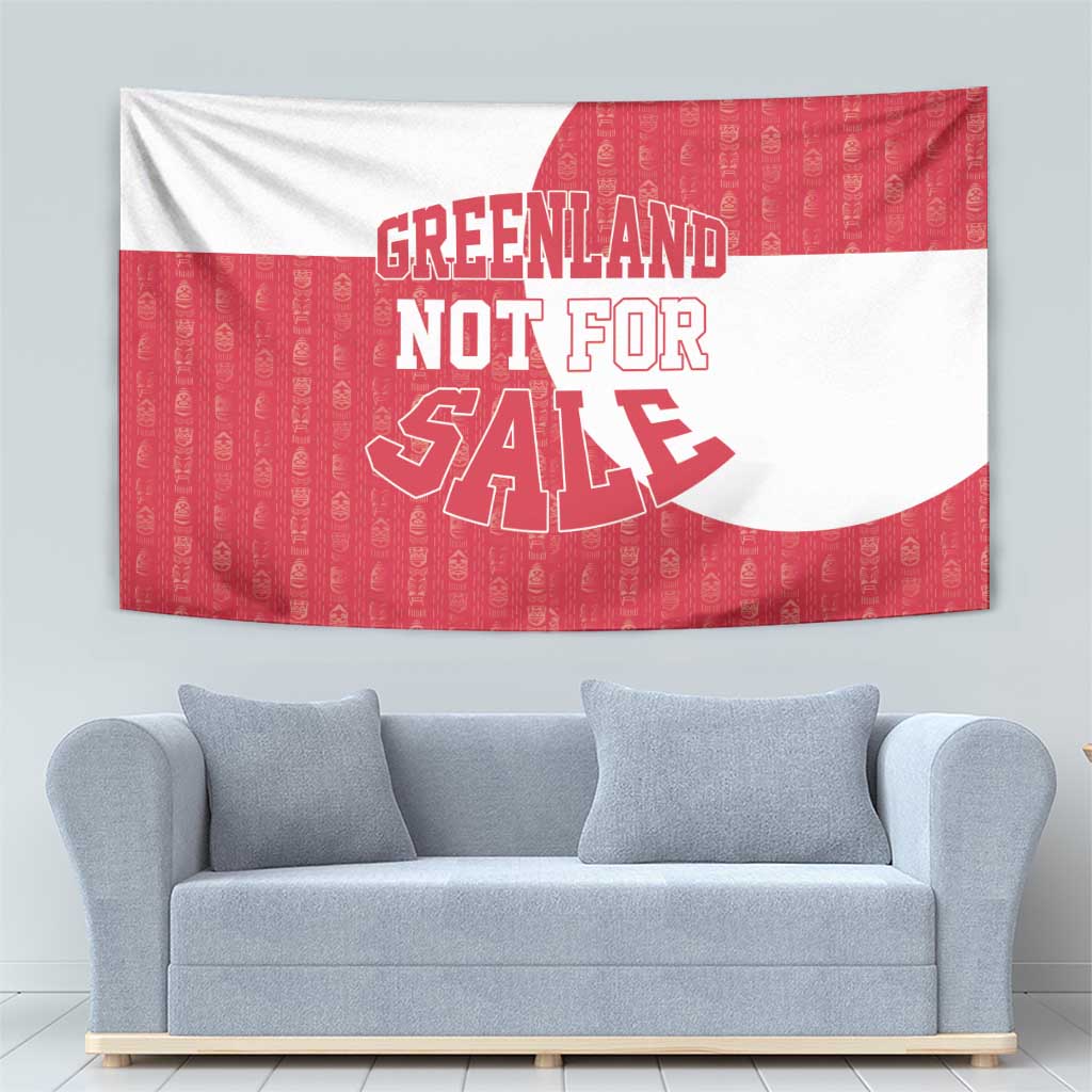 Greenland Not For Sale Tapestry Polar Bear