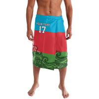Custom Azerbaijan Football Lavalava Azerbaijan Pattern Buta