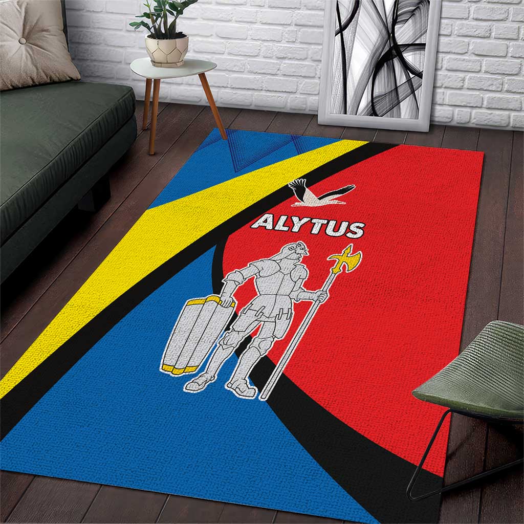 Lithuania Alytus County Area Rug Alytaus Apskritis Coat of Arms