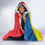 Lithuania Alytus County Hooded Blanket Alytaus Apskritis Coat of Arms