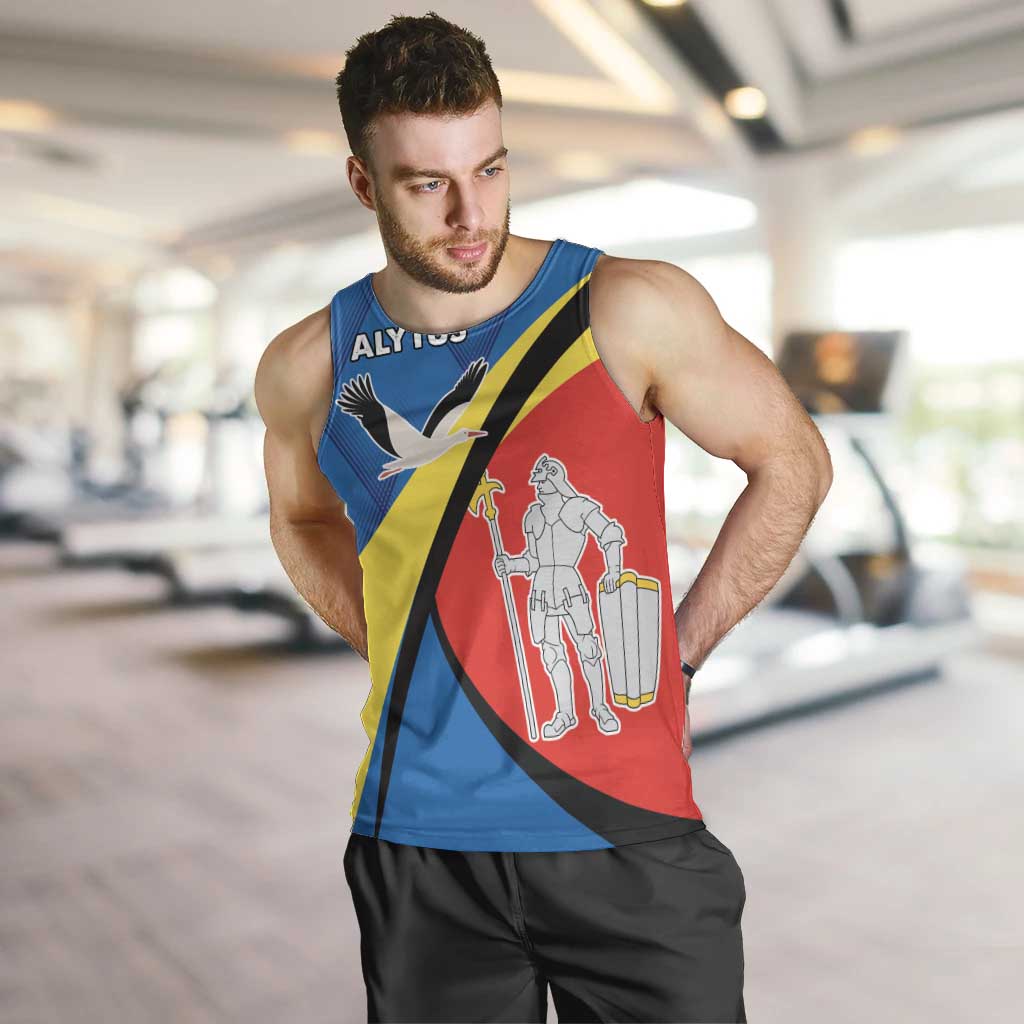 Lithuania Alytus County Men Tank Top Alytaus Apskritis Coat of Arms