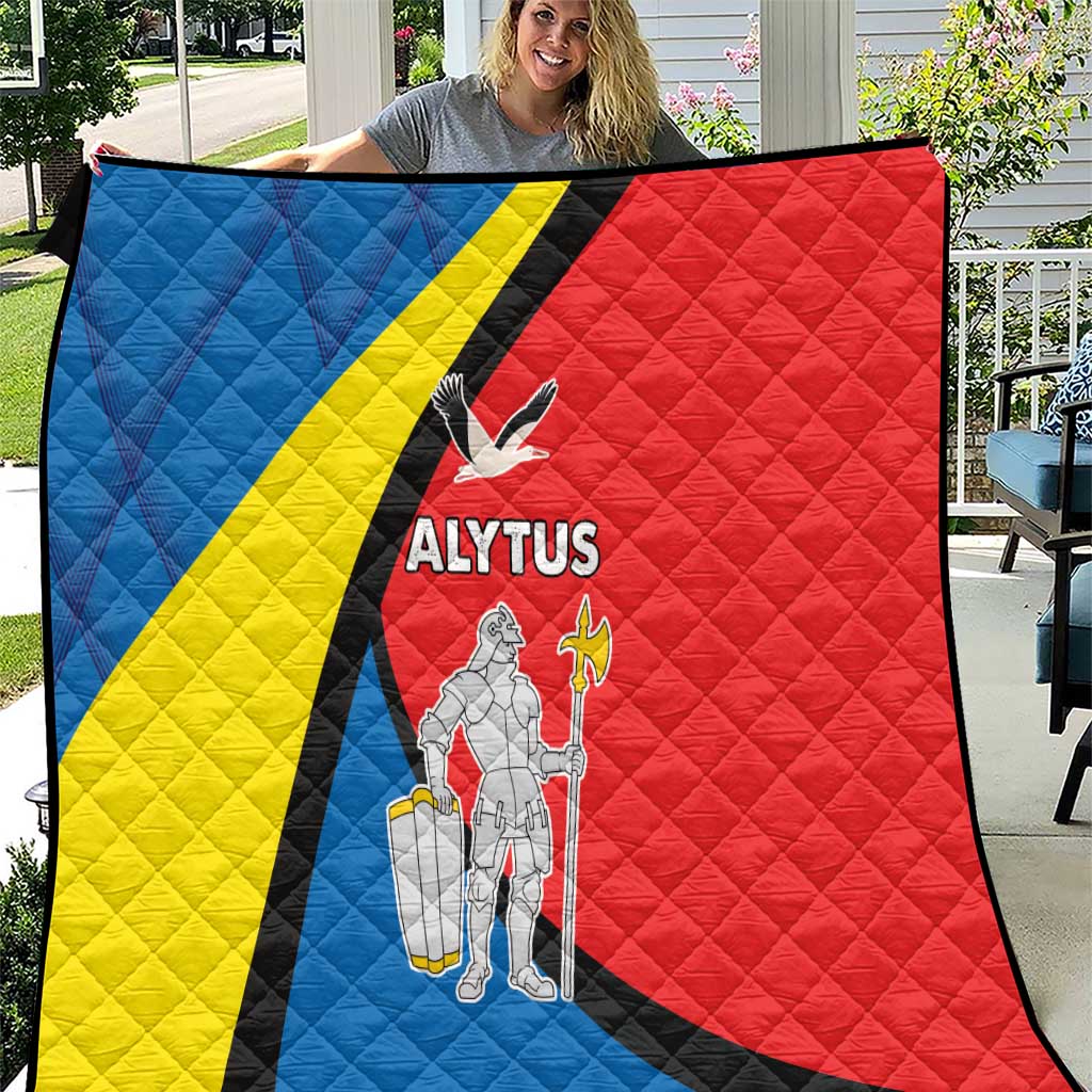 Lithuania Alytus County Quilt Alytaus Apskritis Coat of Arms LT17 - Wonder Print Shop