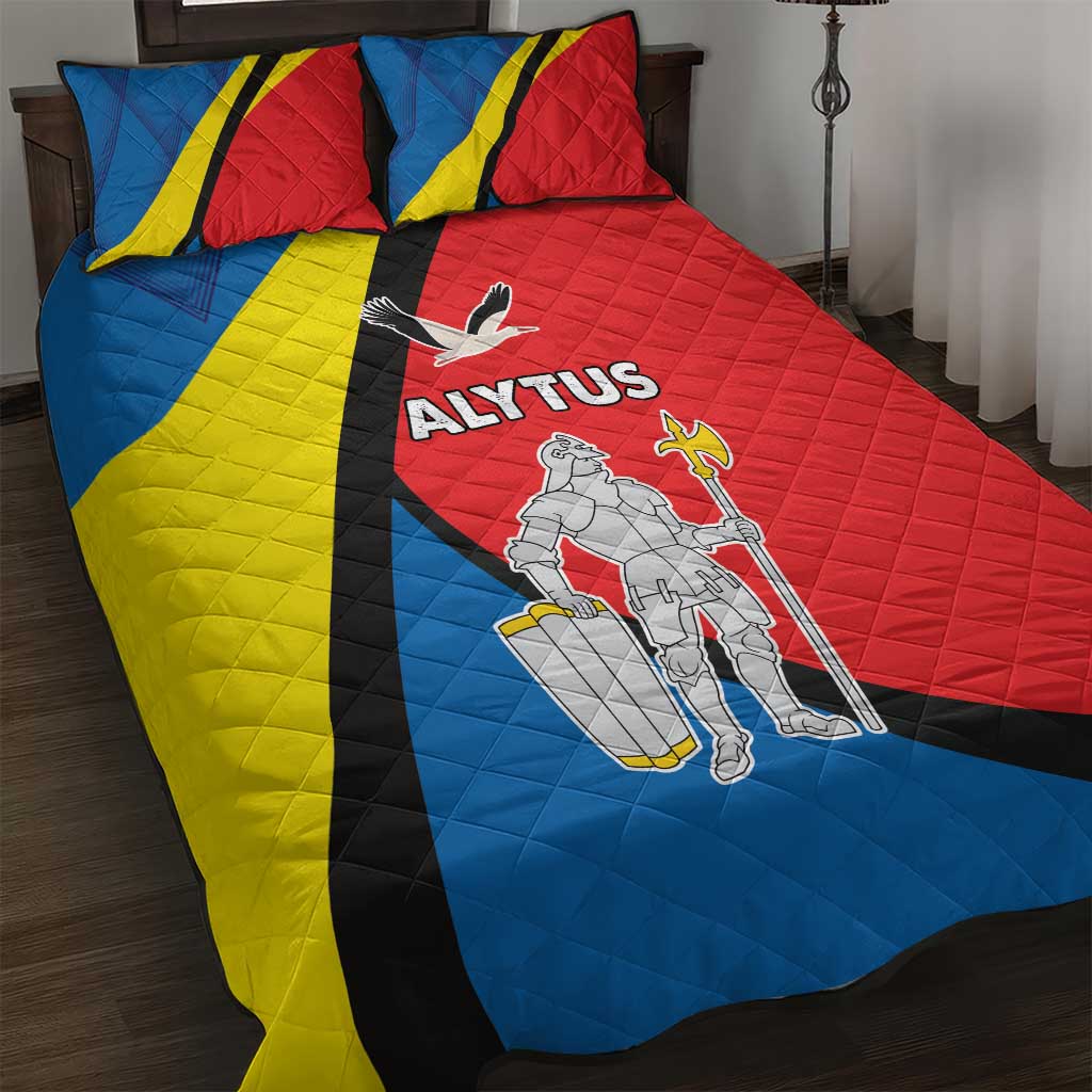 Lithuania Alytus County Quilt Bed Set Alytaus Apskritis Coat of Arms LT17 - Wonder Print Shop