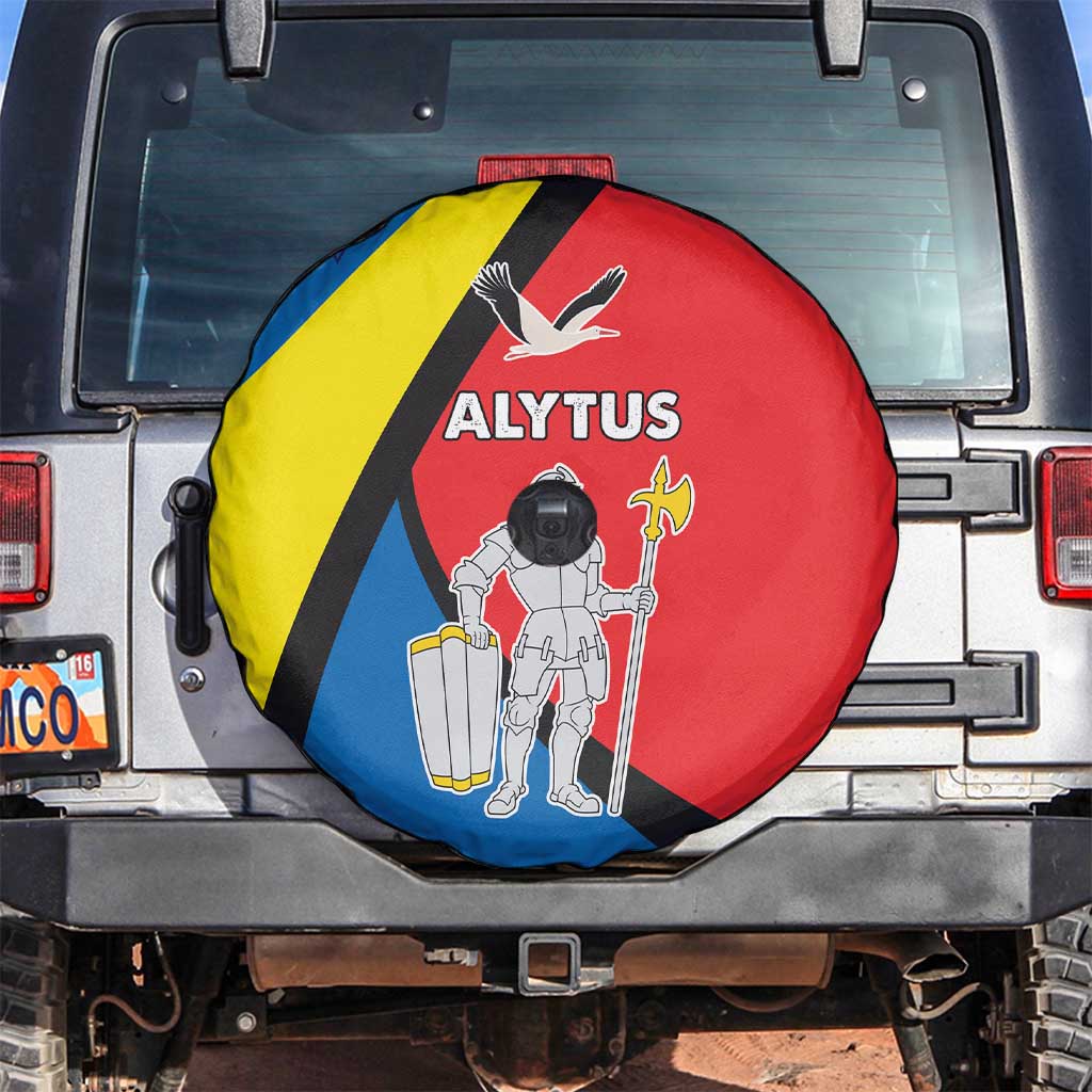 Lithuania Alytus County Spare Tire Cover Alytaus Apskritis Coat of Arms LT17 - Wonder Print Shop