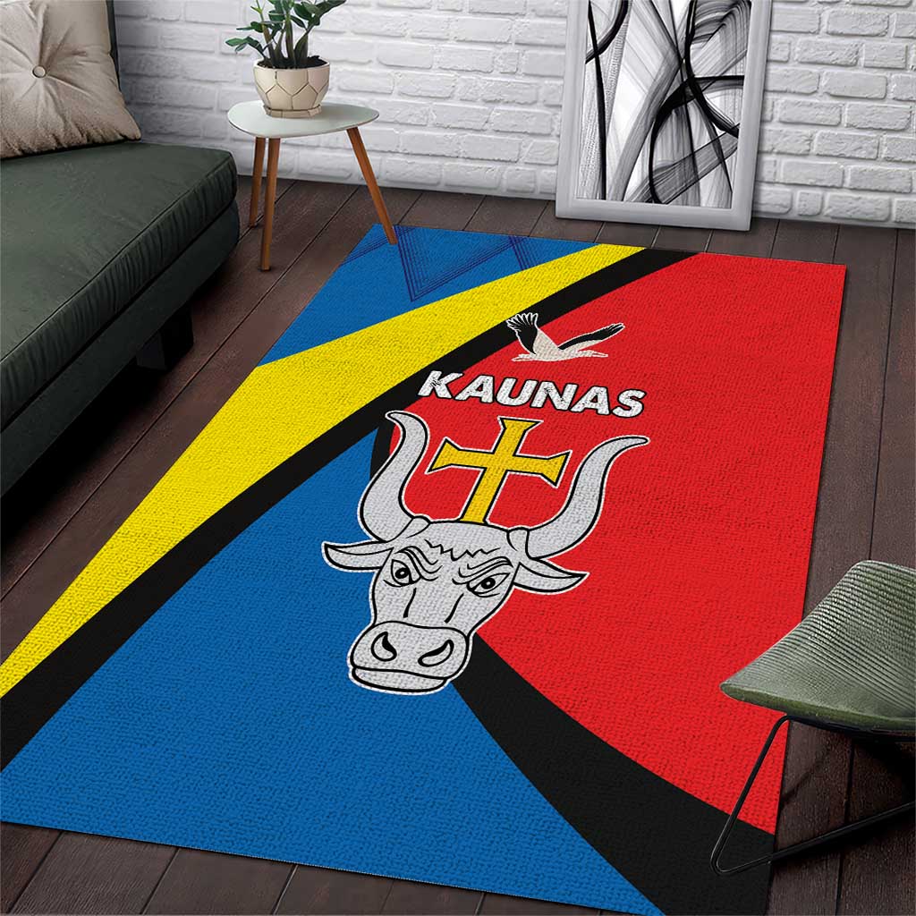 Lithuania Kaunas County Area Rug Kauno Apskritis Coat of Arms