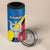 Lithuania Kaunas County 4 in 1 Can Cooler Tumbler Coat of Arms of Kaunas Country LT17