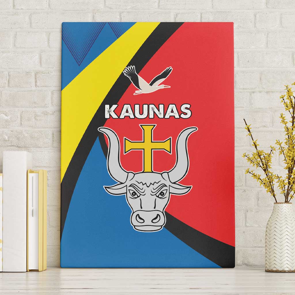 Lithuania Kaunas County Canvas Wall Art Kauno Apskritis Coat of Arms