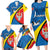 Lithuania Kaunas County Family Matching Long Sleeve Bodycon Dress and Hawaiian Shirt Kauno Apskritis Coat of Arms