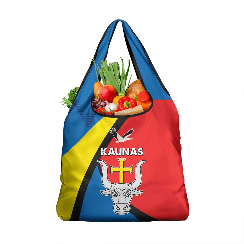 Lithuania Kaunas County Grocery Bag Kauno Apskritis Coat of Arms