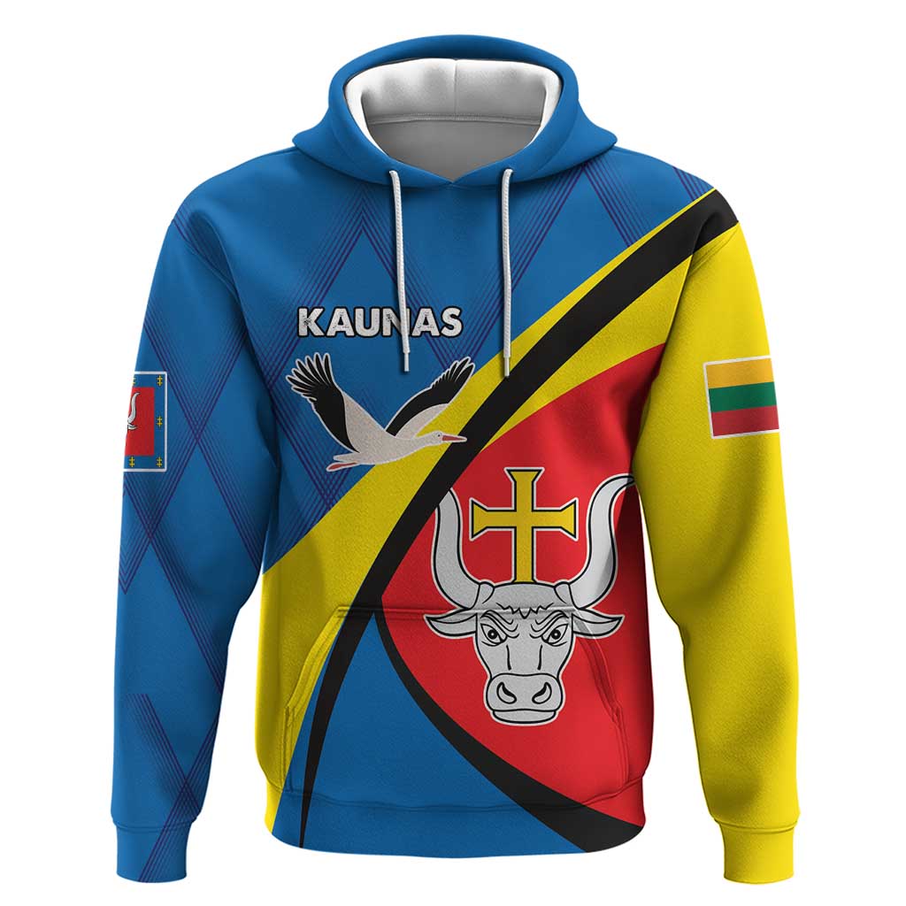 Lithuania Kaunas County Hoodie Kauno Apskritis Coat of Arms