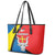 Lithuania Kaunas County Leather Tote Bag Kauno Apskritis Coat of Arms