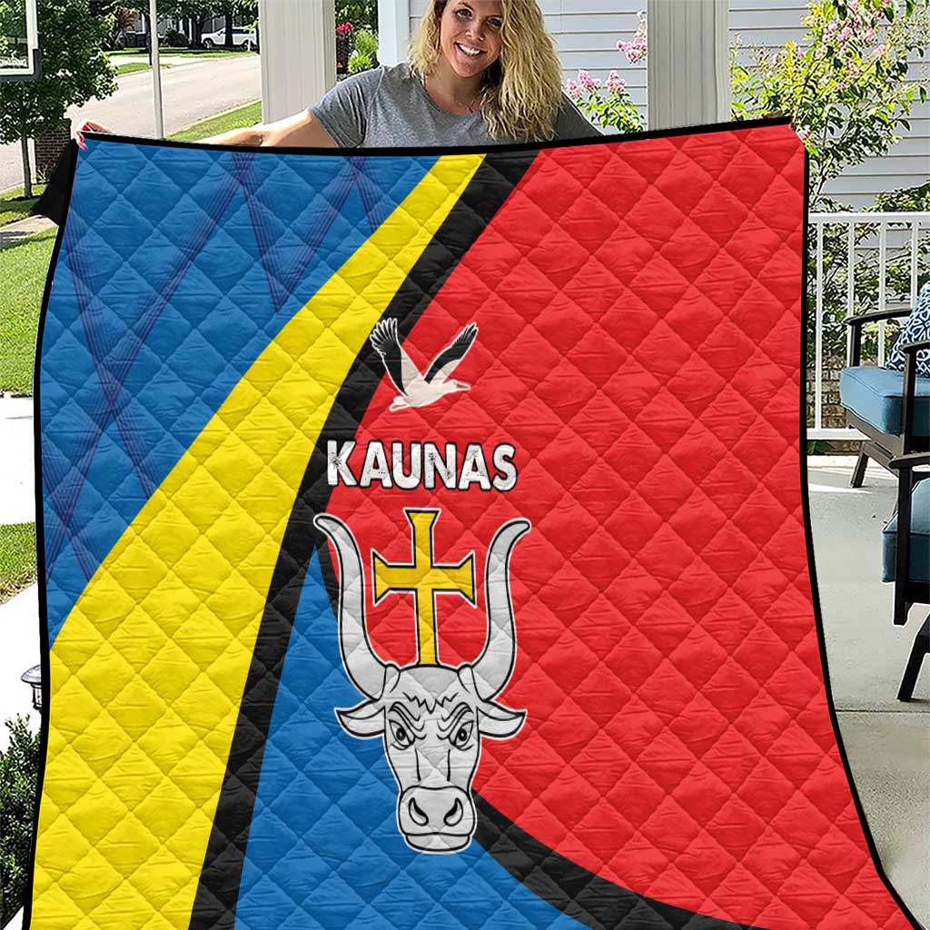 Lithuania Kaunas County Quilt Kauno Apskritis Coat of Arms LT17 - Wonder Print Shop