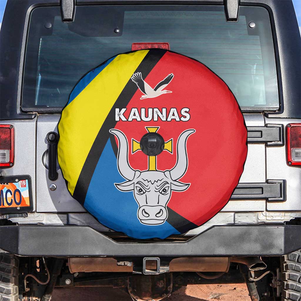 Lithuania Kaunas County Spare Tire Cover Kauno Apskritis Coat of Arms LT17 - Wonder Print Shop