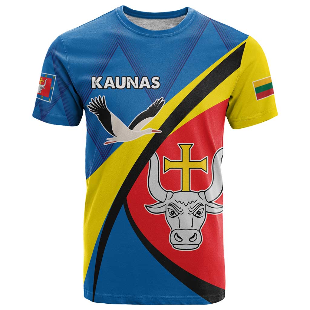 Lithuania Kaunas County T Shirt Kauno Apskritis Coat of Arms LT17 - Wonder Print Shop