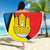 Lithuania Klaipeda Country Beach Blanket Klaipedos Apskritis Coat of Arms