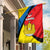 Lithuania Klaipeda Country Garden Flag Klaipedos Apskritis Coat of Arms