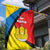 Lithuania Klaipeda Country Garden Flag Klaipedos Apskritis Coat of Arms