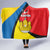 Lithuania Klaipeda Country Hooded Blanket Klaipedos Apskritis Coat of Arms