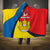 Lithuania Klaipeda Country Hooded Blanket Klaipedos Apskritis Coat of Arms