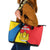 Lithuania Klaipeda Country Leather Tote Bag Klaipedos Apskritis Coat of Arms