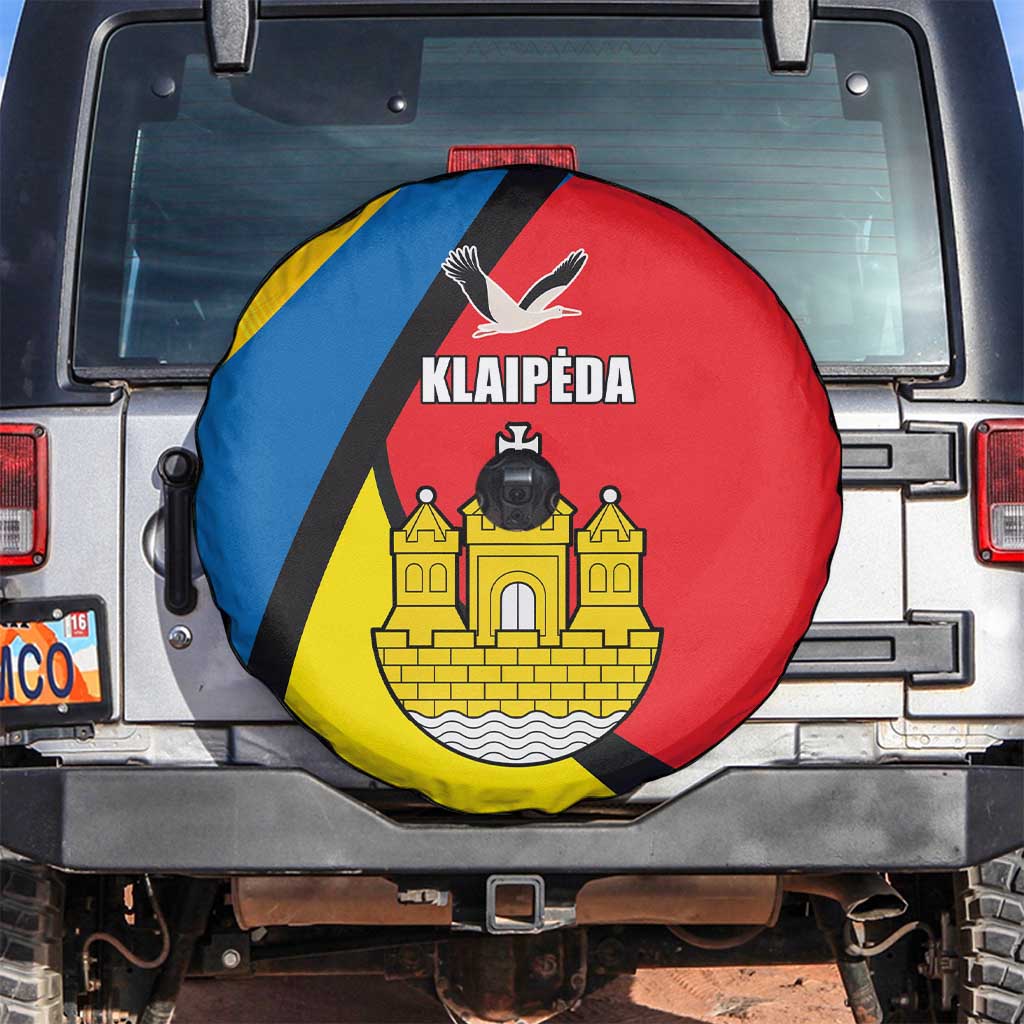 Lithuania Klaipeda Country Spare Tire Cover Klaipedos Apskritis Coat of Arms LT17 - Wonder Print Shop