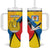 Lithuania Klaipėda Country Tumbler With Handle Coat of Arms of Klaipėda Country LT17 - Wonder Print Shop