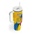 Lithuania Klaipėda Country Tumbler With Handle Coat of Arms of Klaipėda Country LT17 - Wonder Print Shop