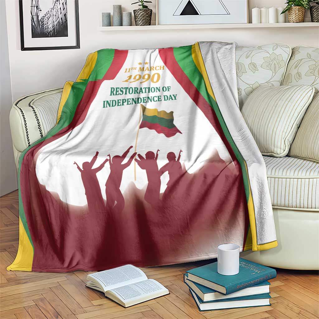 Lithuania Restoration of Independence Day Blanket 11th March 1990