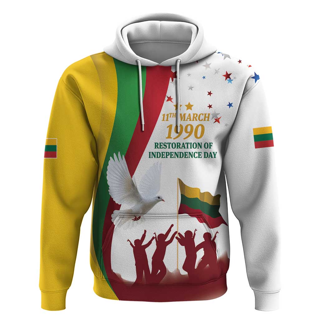 Lithuania Restoration of Independence Day Hoodie 11th March 1990