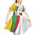 Lithuania Restoration of Independence Day Kid Short Sleeve Dress 11th March 1990