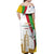 Lithuania Restoration of Independence Day Off Shoulder Maxi Dress 11th March 1990