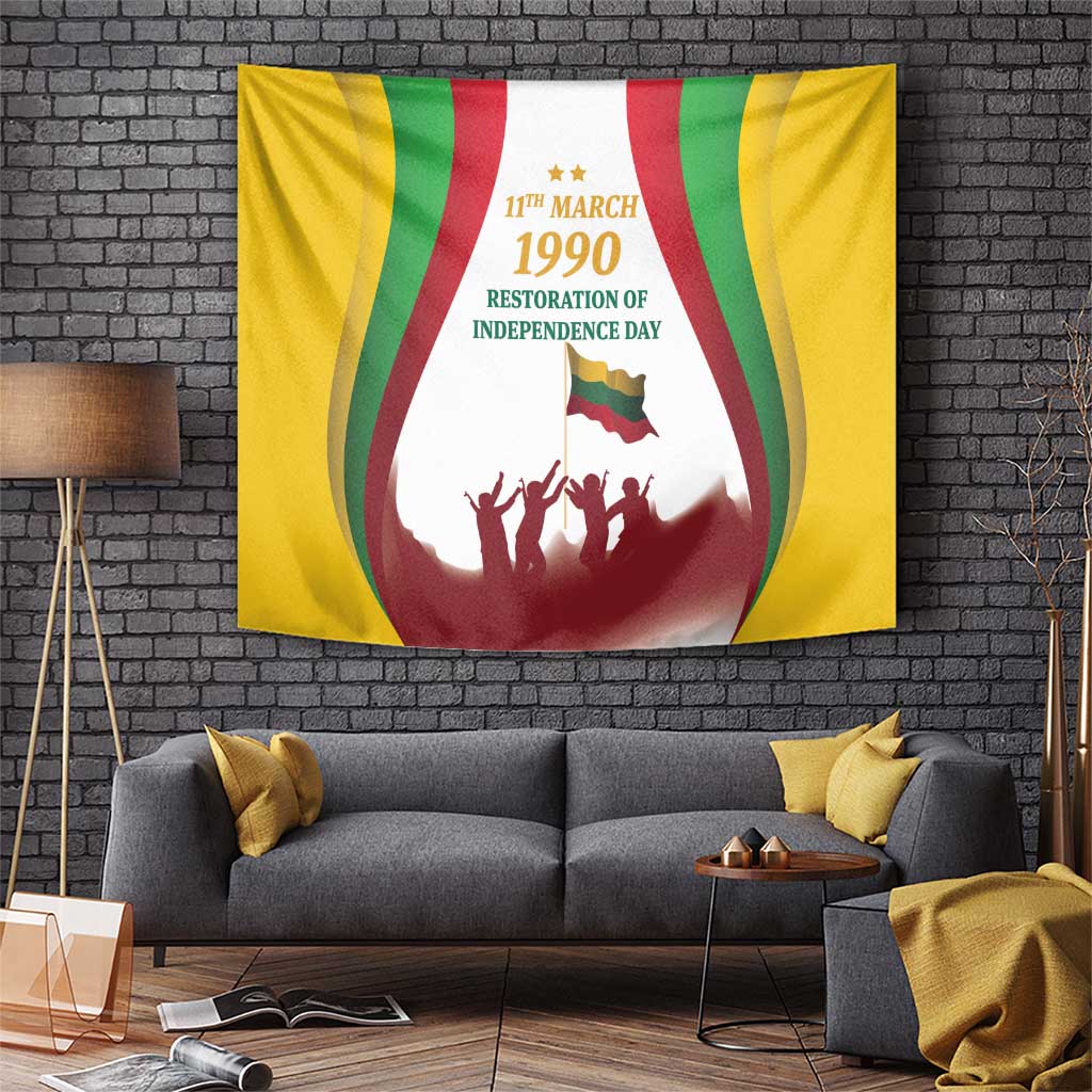 Lithuania Restoration of Independence Day Tapestry 11th March 1990 LT17 - Wonder Print Shop