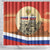 Personalized Russia Day 12th June Shower Curtain Red Square Moscow
