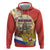 Personalized Russia Day 12th June Zip Hoodie Red Square Moscow