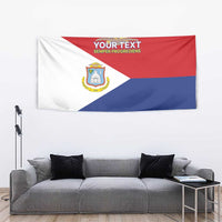 Personalized Sint Maarten Flag day Tapestry Semper progrediens Flag Style