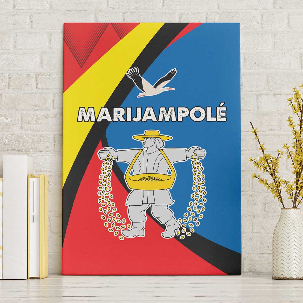 Lithuania Marijampole County Canvas Wall Art Marijampoles apskritis