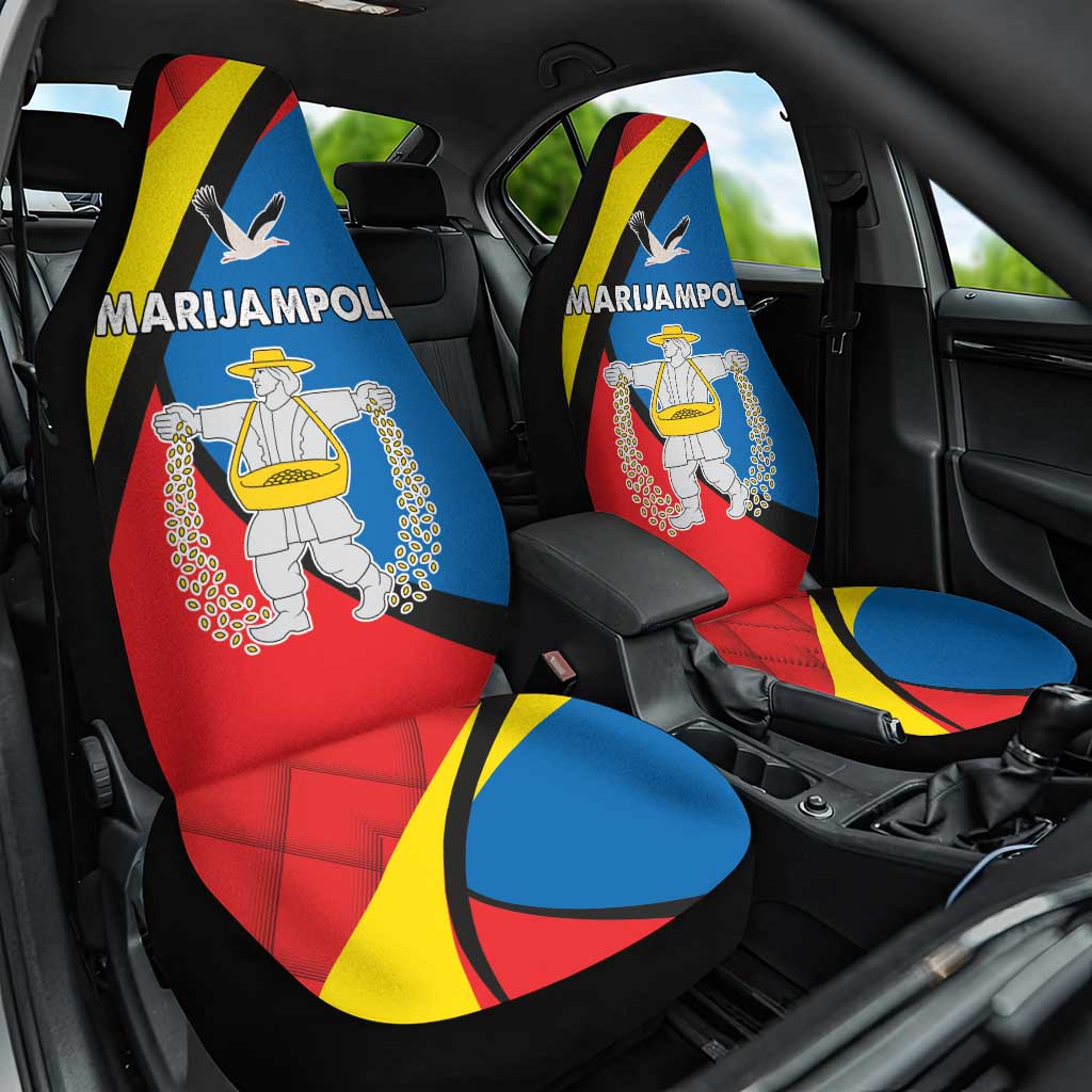 Lithuania Marijampole County Car Seat Cover Marijampoles apskritis