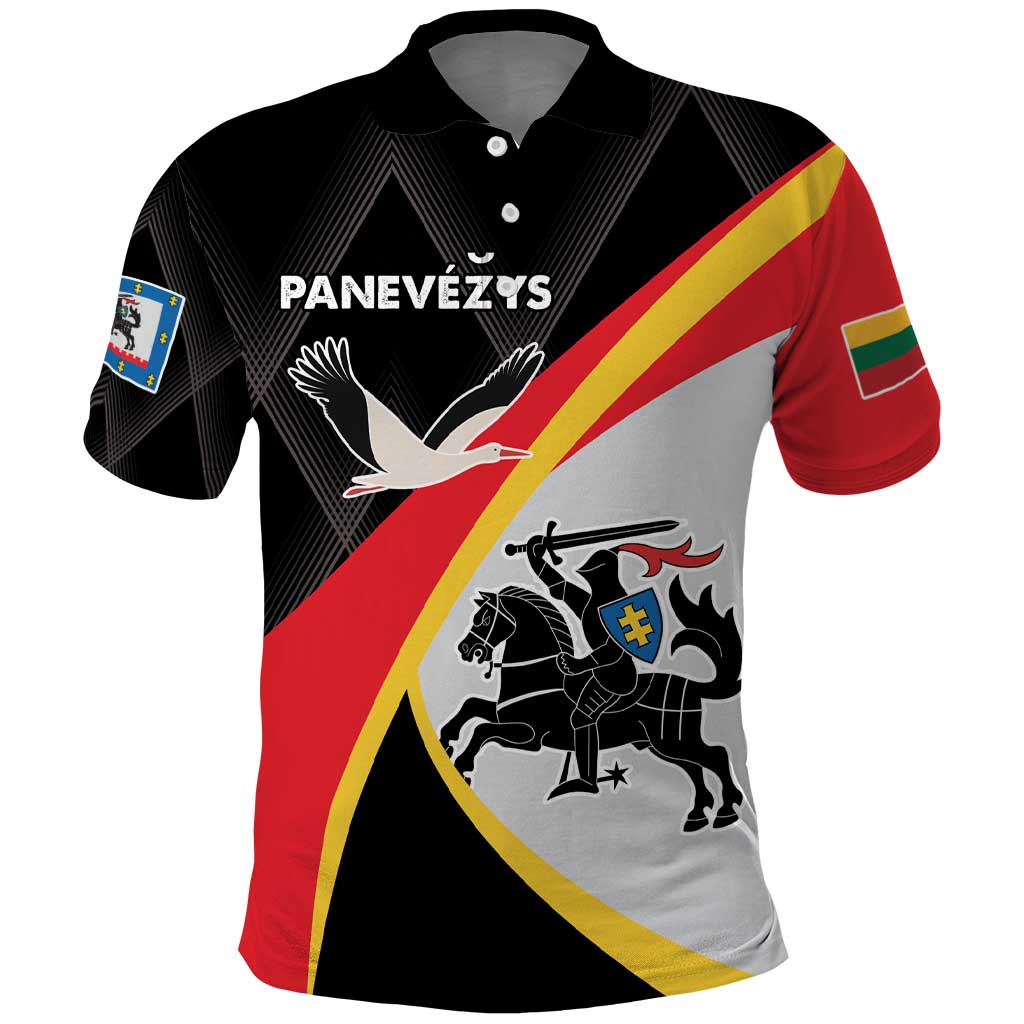 Lithuania Panevezys County Polo Shirt Panevezio Apskritis