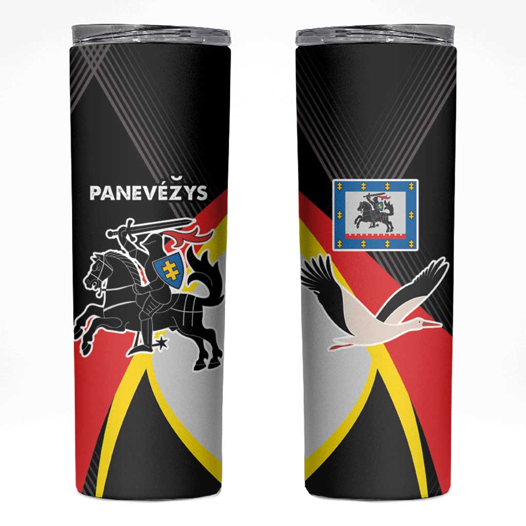 Lithuania Panevezys County Skinny Tumbler Panevezio Apskritis LT17 - Wonder Print Shop