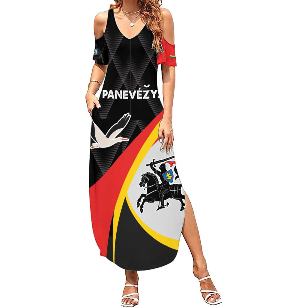 Lithuania Panevezys County Summer Maxi Dress Panevezio Apskritis LT17 - Wonder Print Shop