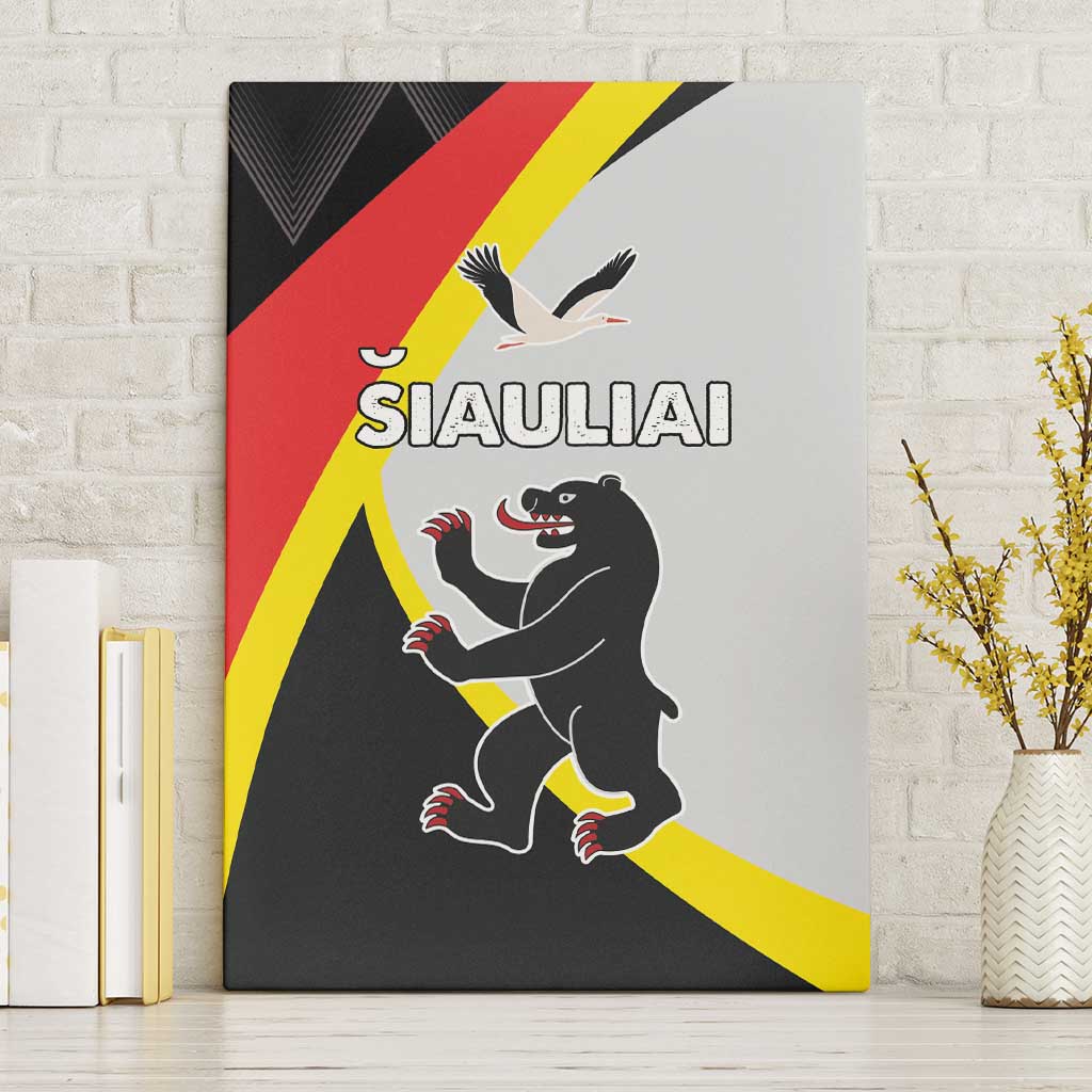 Lithuania Siauliai County Canvas Wall Art Siauliu Apskritis