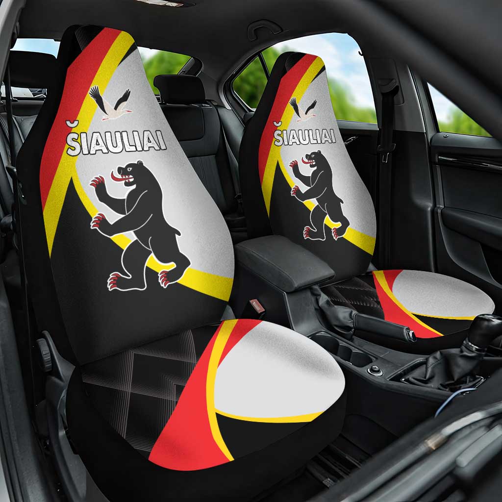 Lithuania Siauliai County Car Seat Cover Siauliu Apskritis